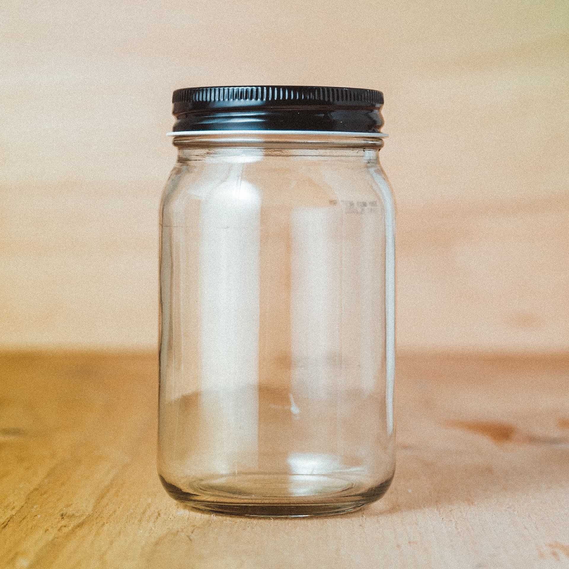 empty jar